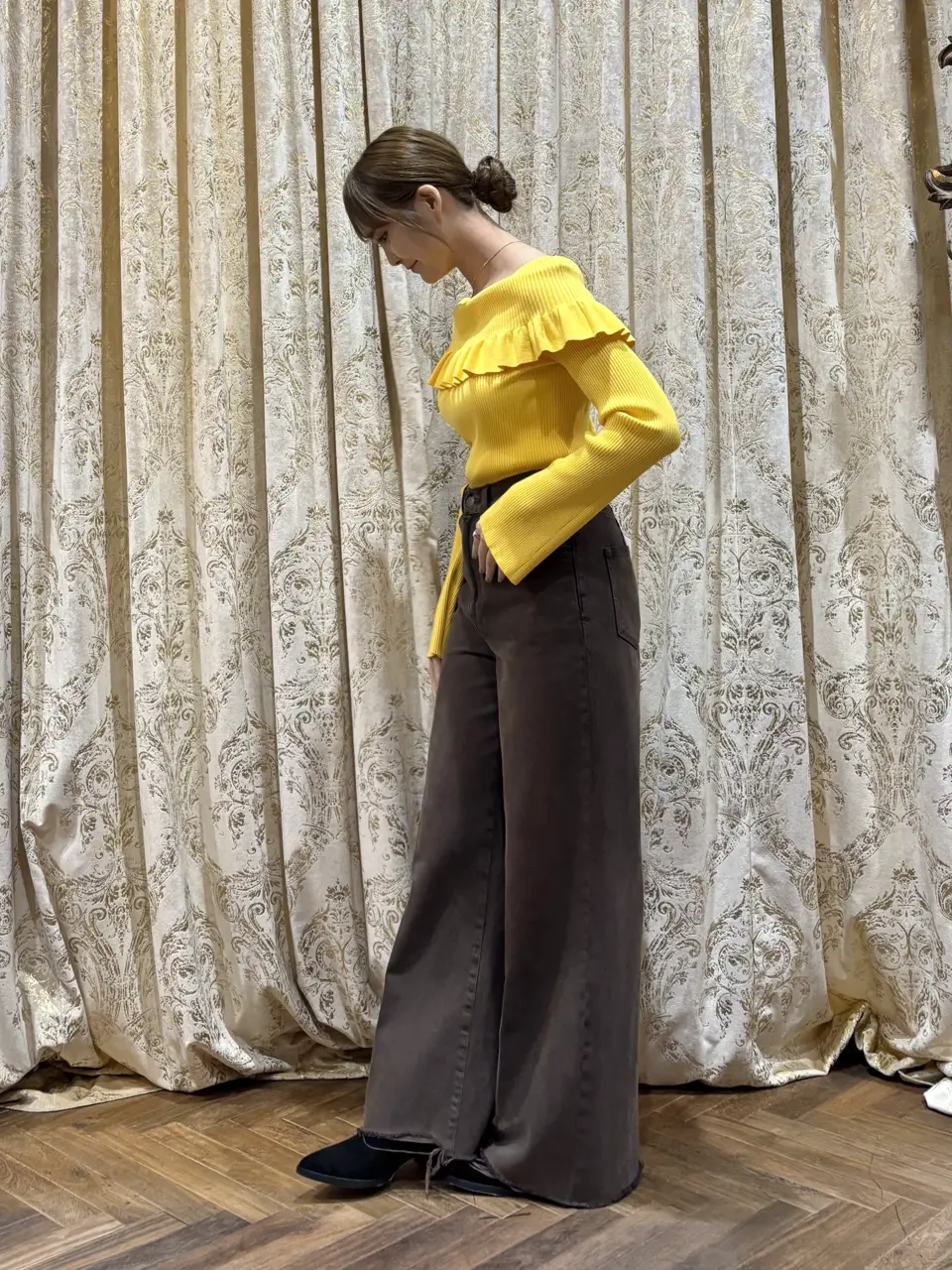 GRACE CONTINENTAL adachi miyuki コーディネート画像