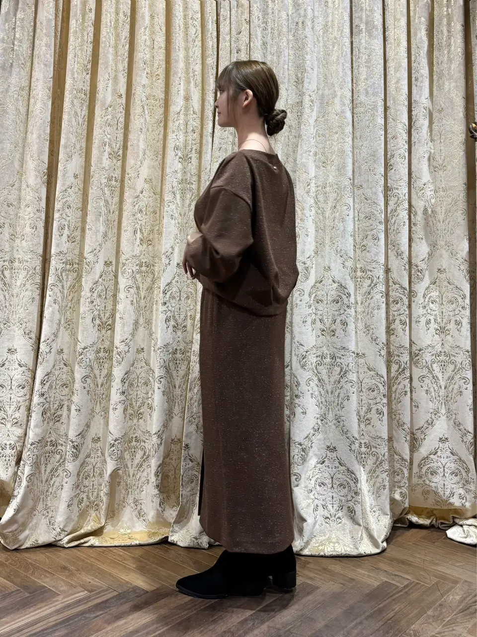 GRACE CONTINENTAL adachi miyuki コーディネート画像