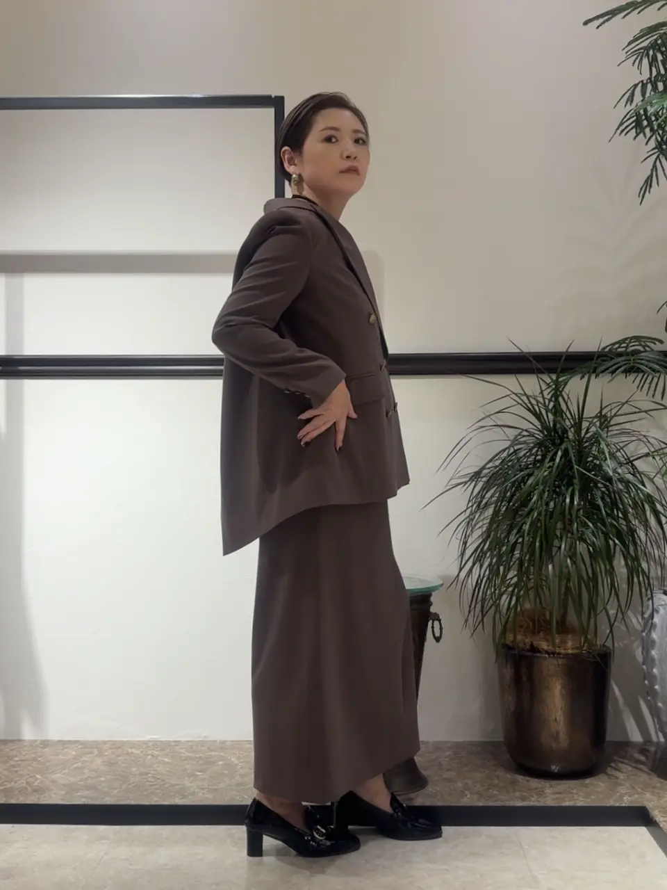 GRACE CONTINENTAL N.YURI コーディネート画像