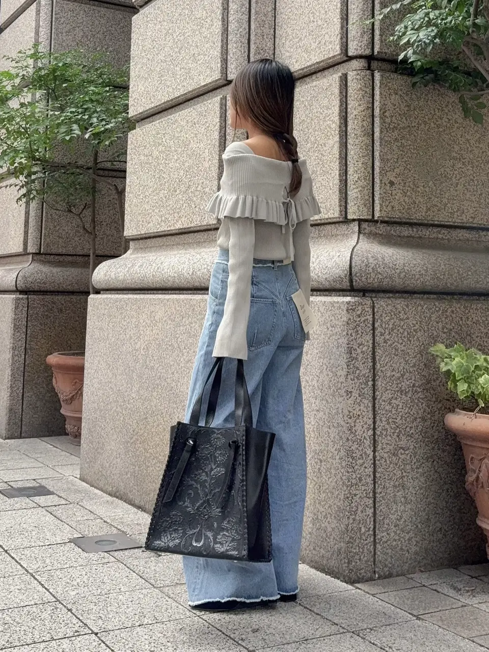 GRACE CONTINENTAL yukimi yonee コーディネート画像