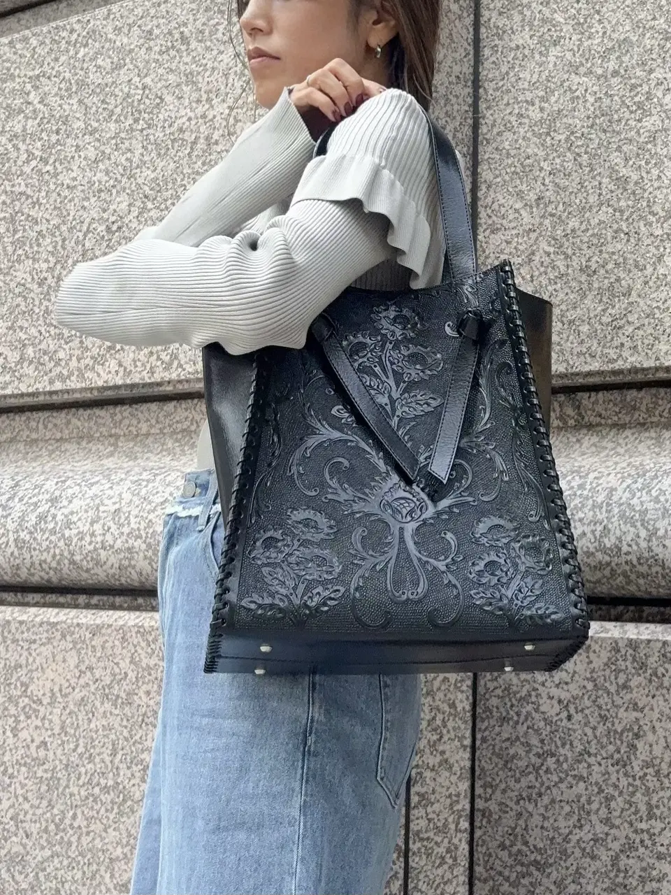 GRACE CONTINENTAL yukimi yonee コーディネート画像