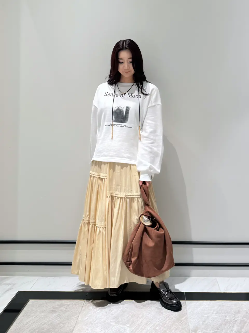 GRACE CONTINENTAL MOMOKO コーディネート画像