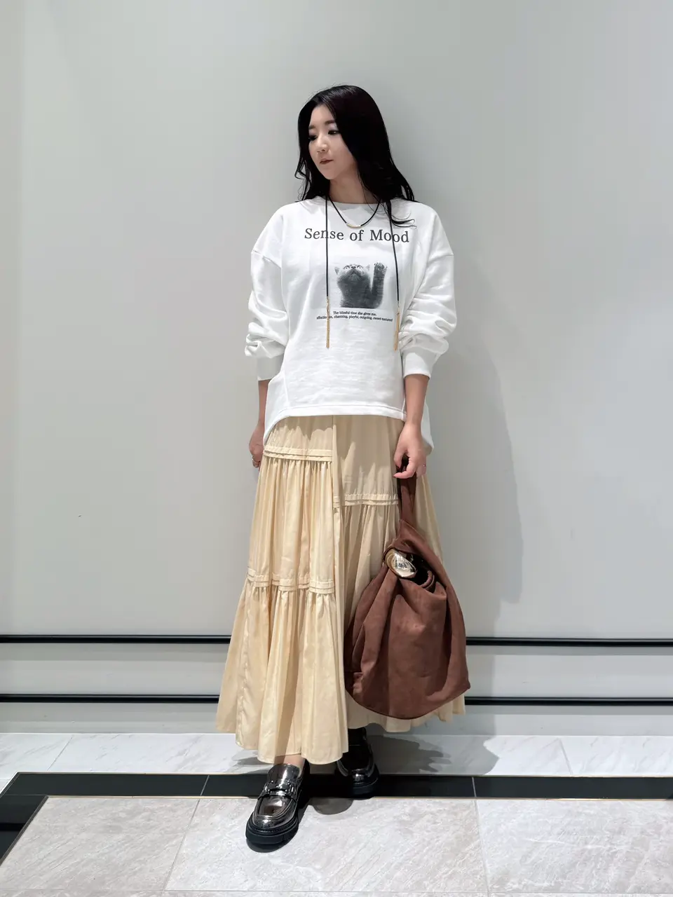 GRACE CONTINENTAL MOMOKO コーディネート画像