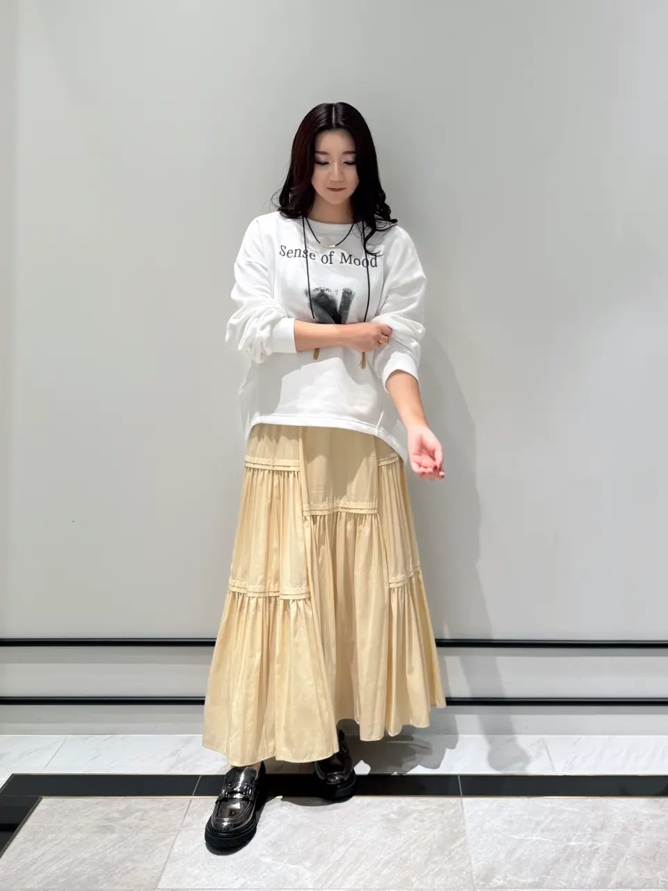 GRACE CONTINENTAL MOMOKO コーディネート画像