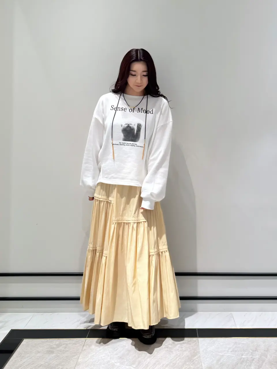 GRACE CONTINENTAL MOMOKO コーディネート画像