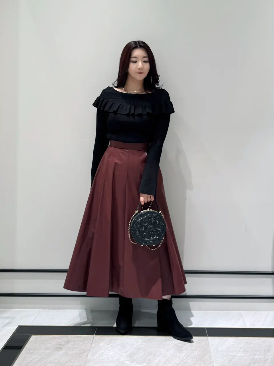 GRACE CONTINENTAL MOMOKO コーディネート画像