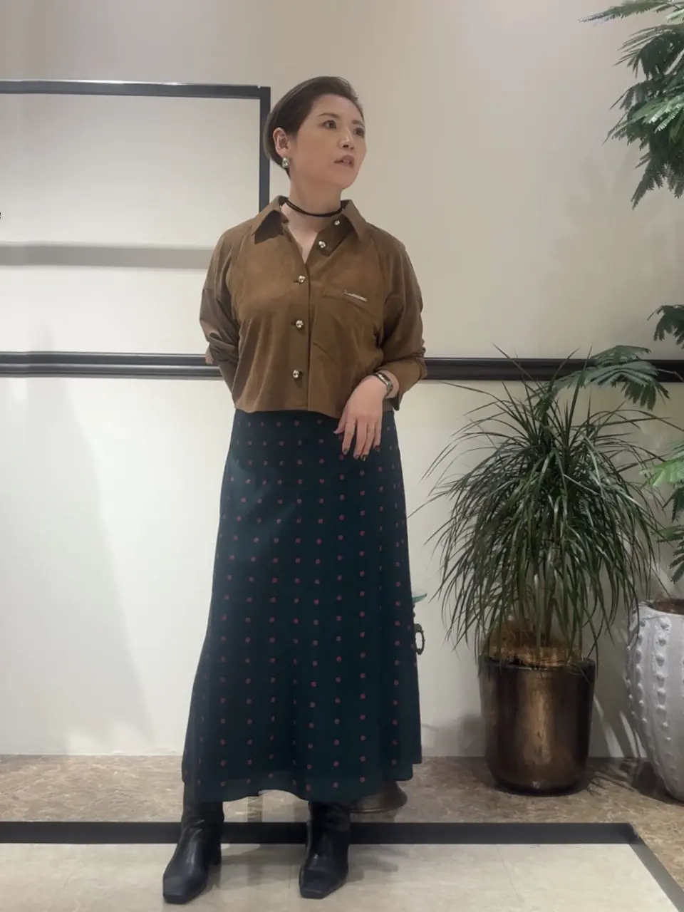 GRACE CONTINENTAL N.YURI コーディネート画像