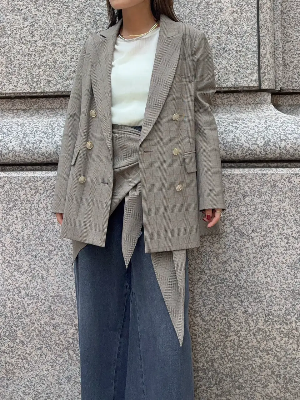 GRACE CONTINENTAL yukimi yonee コーディネート画像