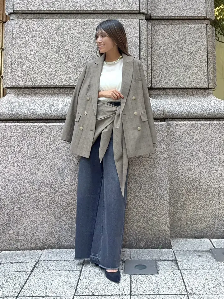 GRACE CONTINENTAL yukimi yonee コーディネート画像