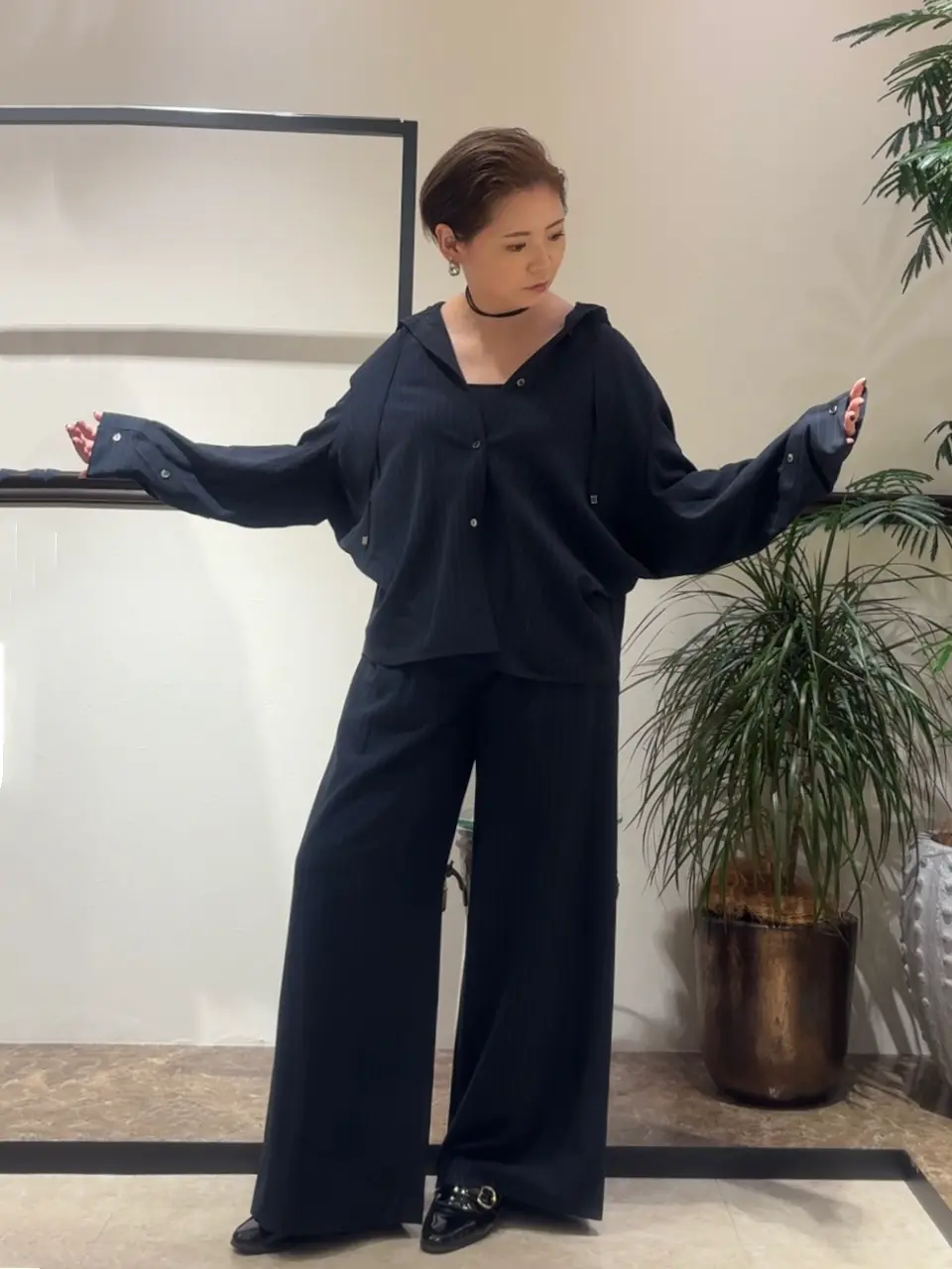 GRACE CONTINENTAL N.YURI コーディネート画像