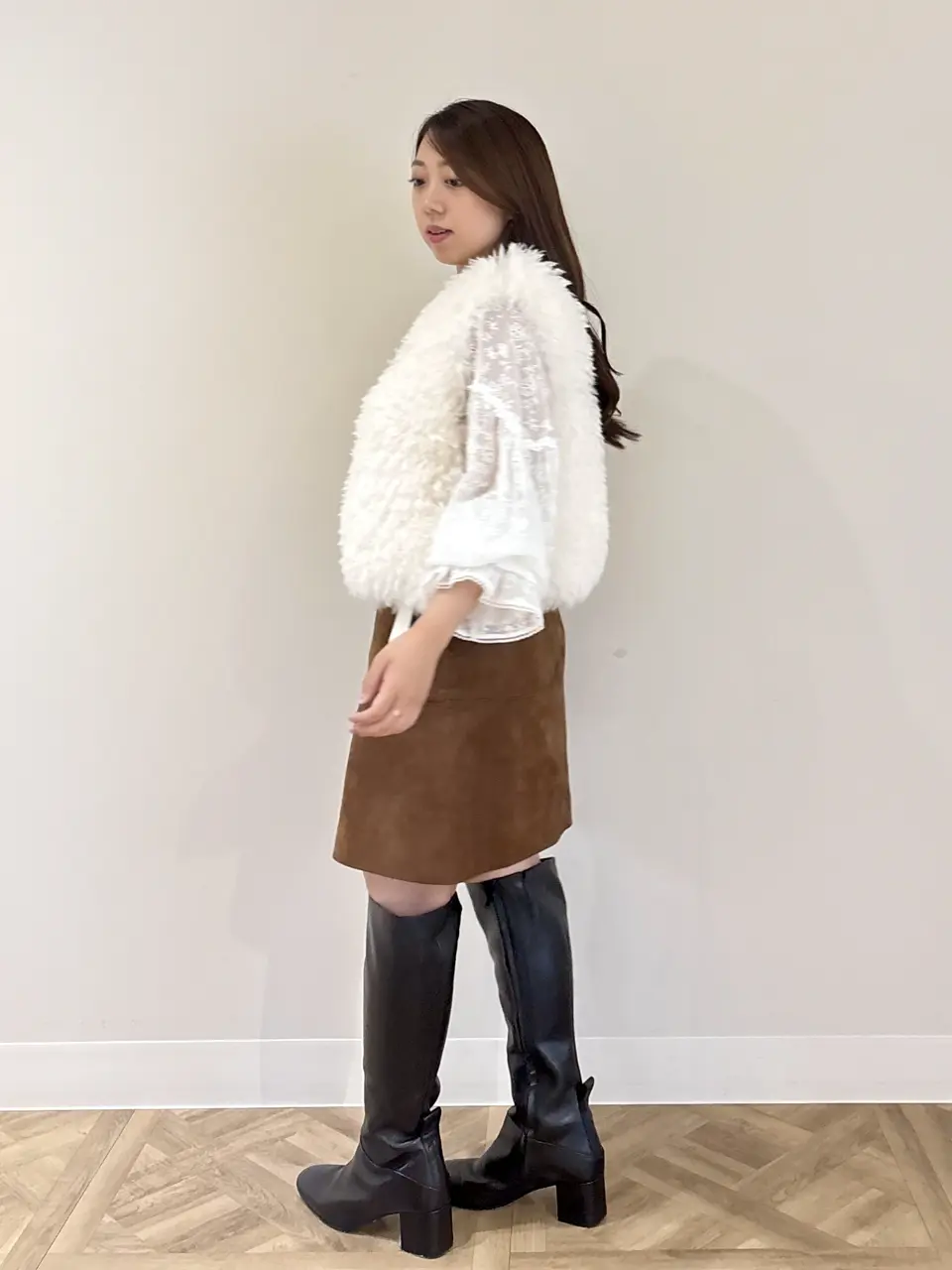 GRACE CONTINENTAL HIGASHIGAWA.R コーディネート画像