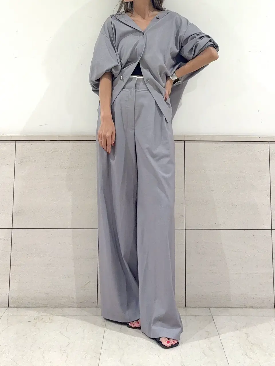 GRACE CONTINENTAL yukimi yonee コーディネート画像