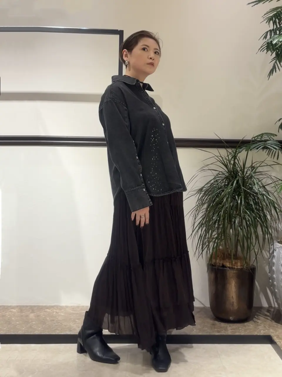 GRACE CONTINENTAL N.YURI コーディネート画像