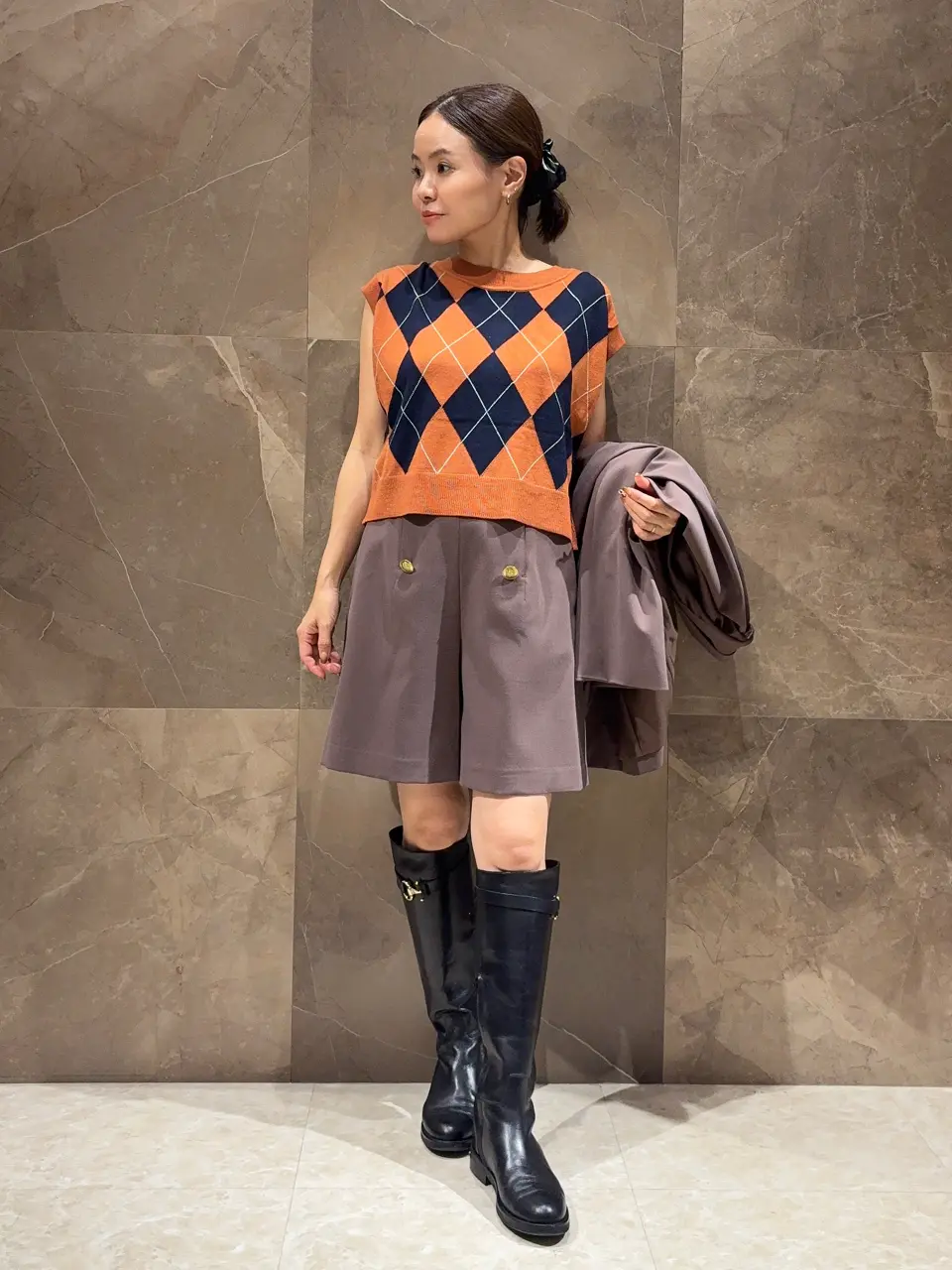 GRACE CONTINENTAL 穐山　香織 コーディネート画像