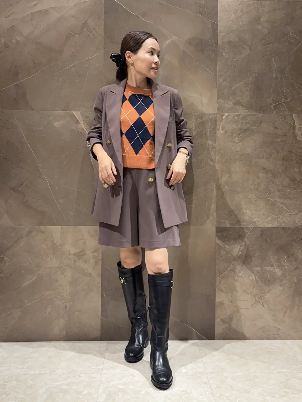 GRACE CONTINENTAL 穐山　香織 コーディネート画像