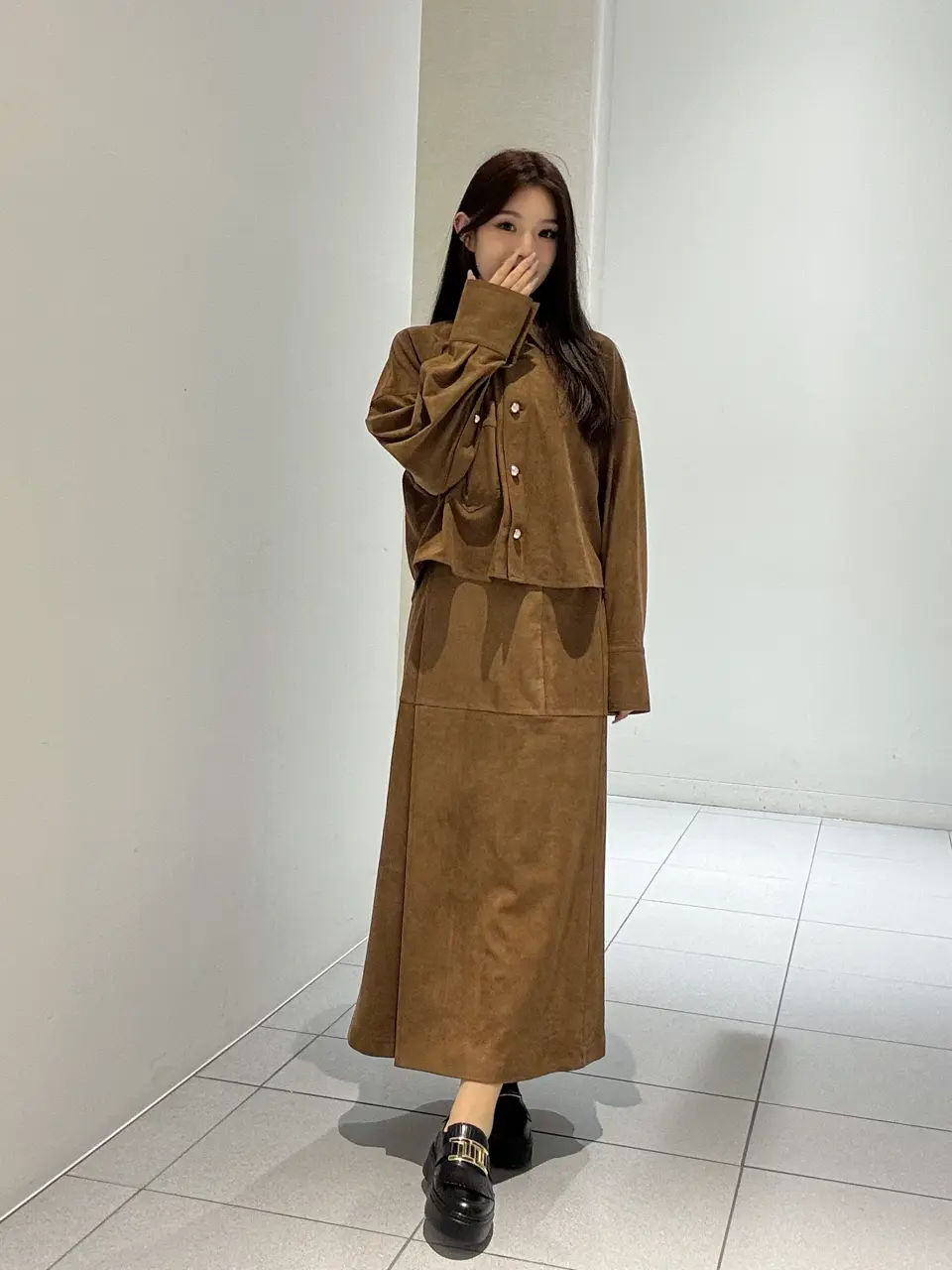 GRACE CONTINENTAL 王　宇キン コーディネート画像