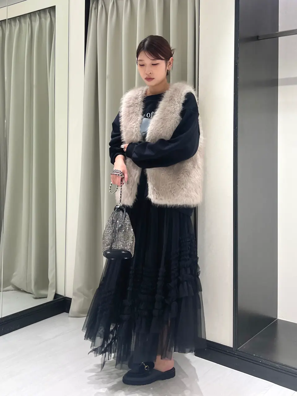 GRACE CONTINENTAL NORIA コーディネート画像