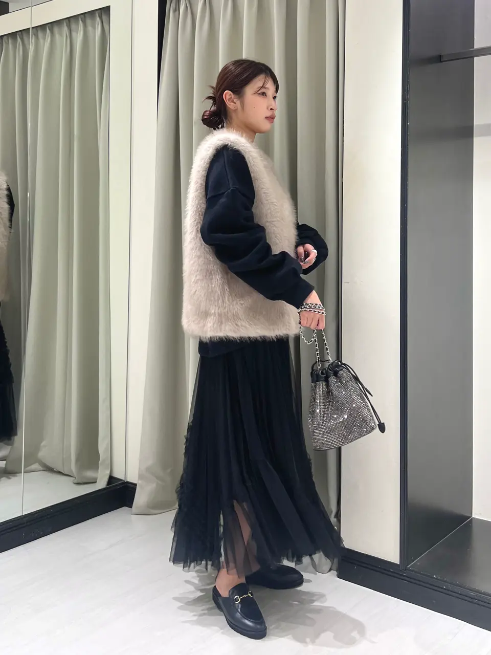 GRACE CONTINENTAL NORIA コーディネート画像