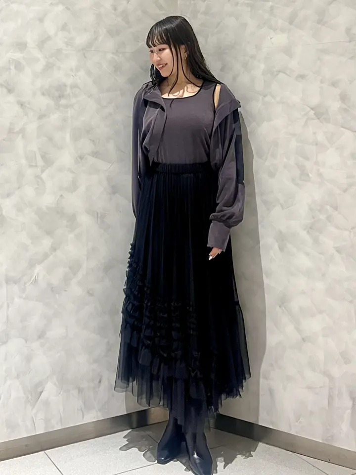 GRACE CONTINENTAL 根本　紗良 コーディネート画像