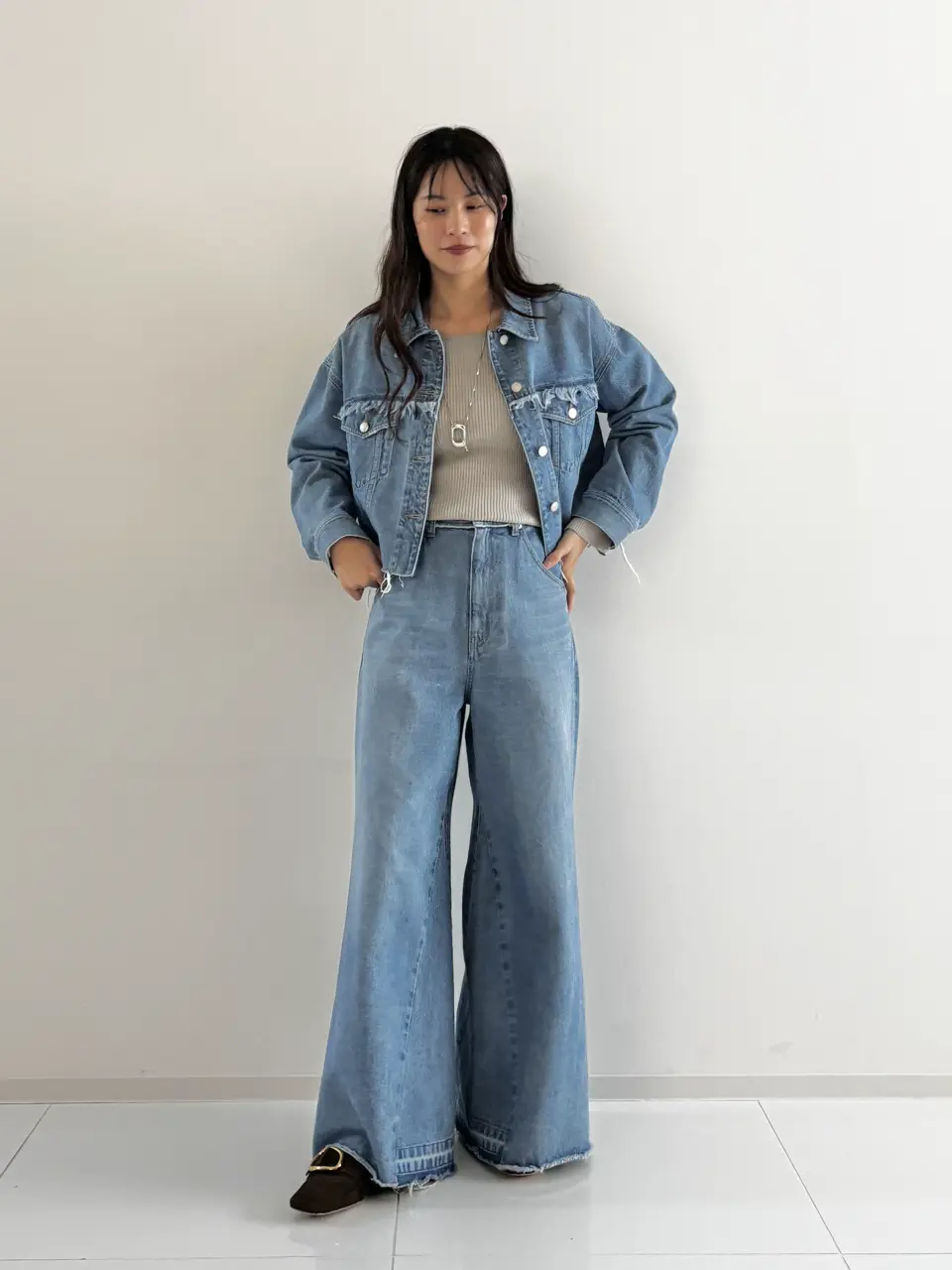 GRACE CONTINENTAL Hikaru Okada コーディネート画像