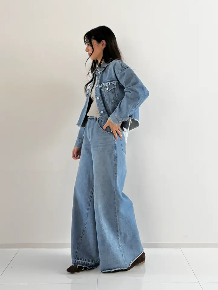 GRACE CONTINENTAL Hikaru Okada コーディネート画像