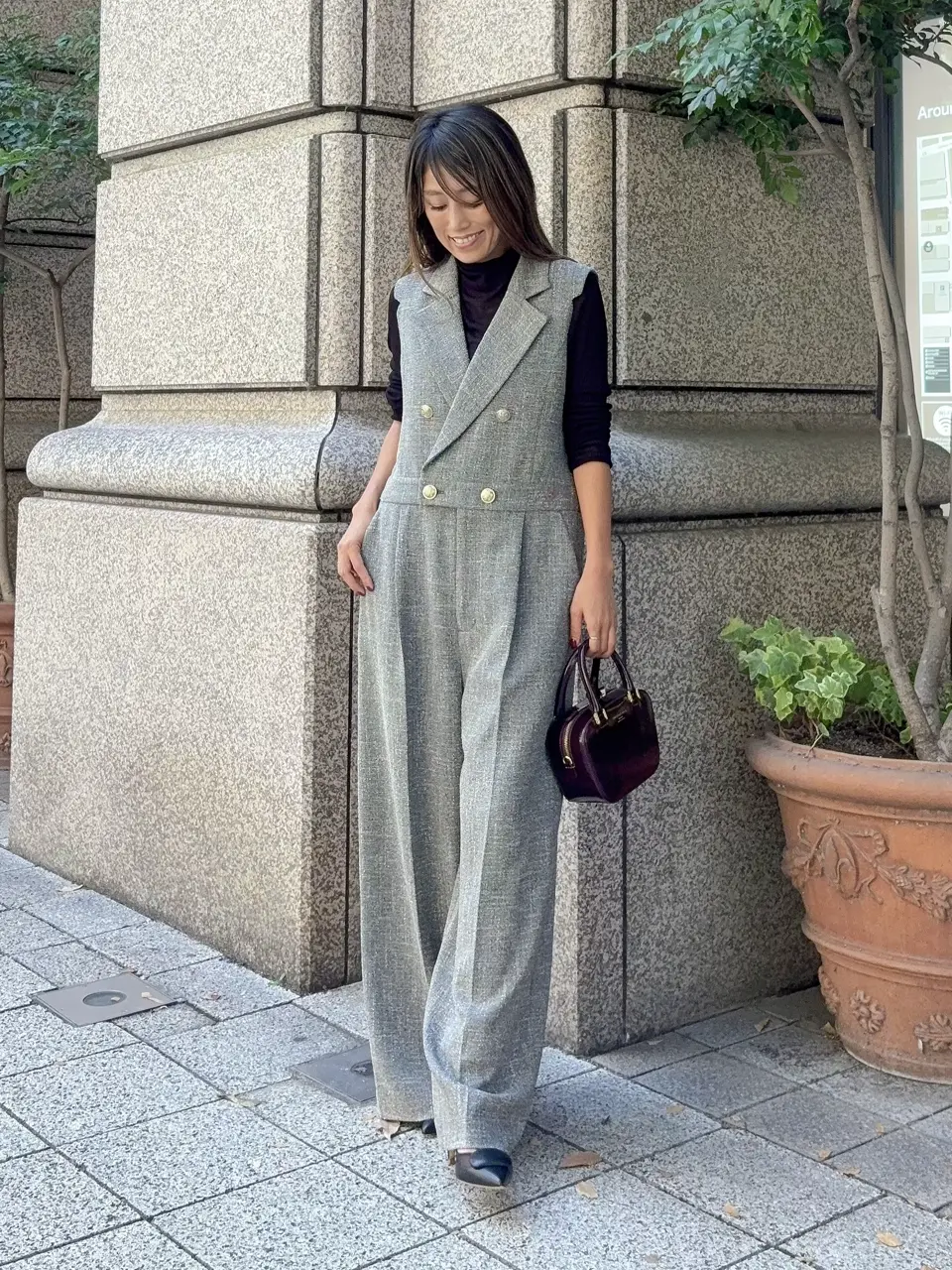 GRACE CONTINENTAL yukimi yonee コーディネート画像