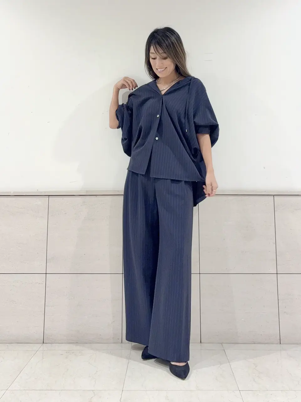 GRACE CONTINENTAL yukimi yonee コーディネート画像