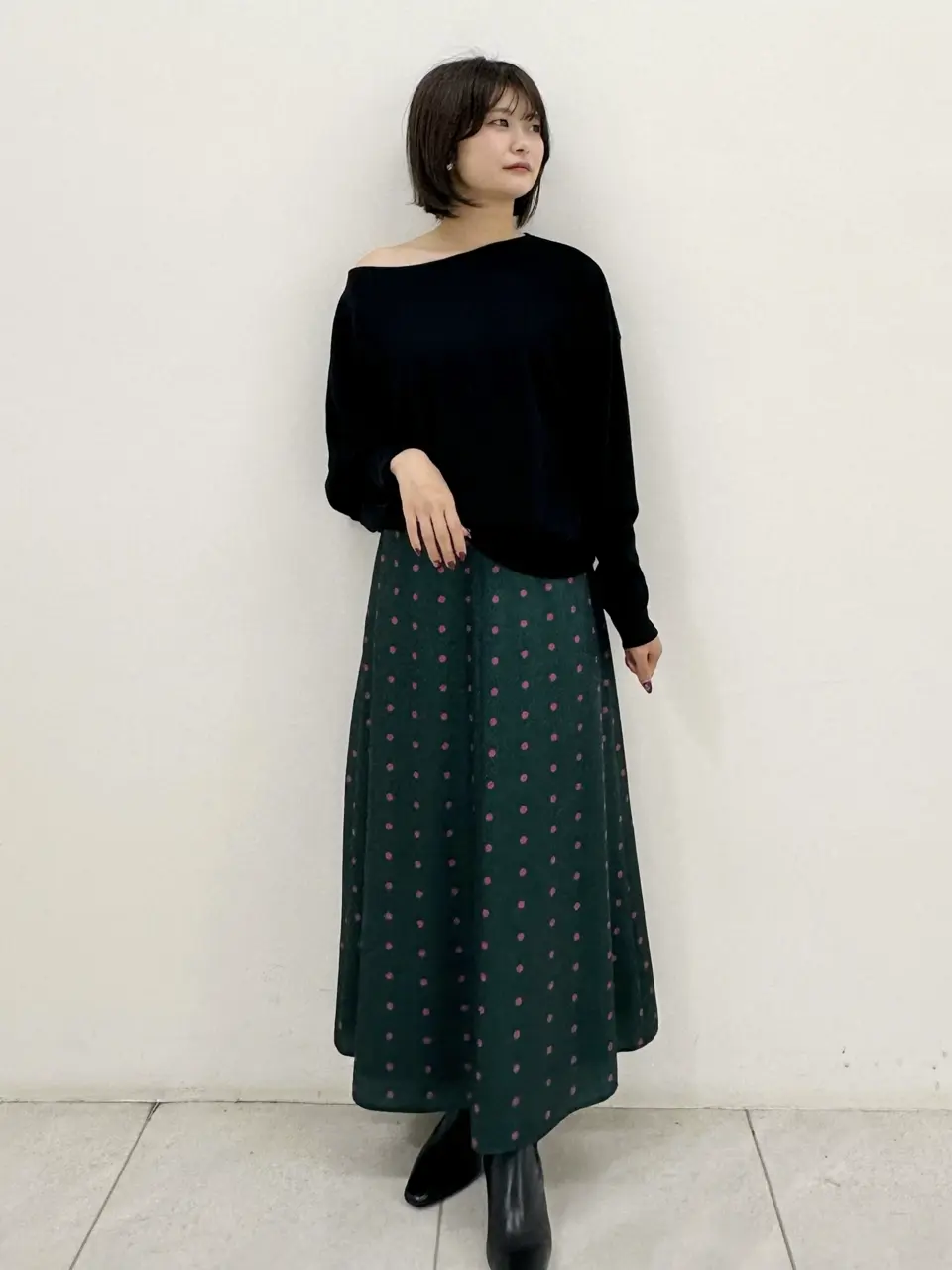 GRACE CONTINENTAL MORITA AI コーディネート画像