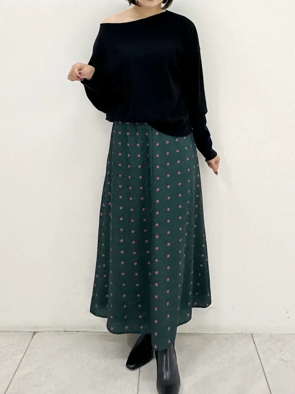 GRACE CONTINENTAL MORITA AI コーディネート画像