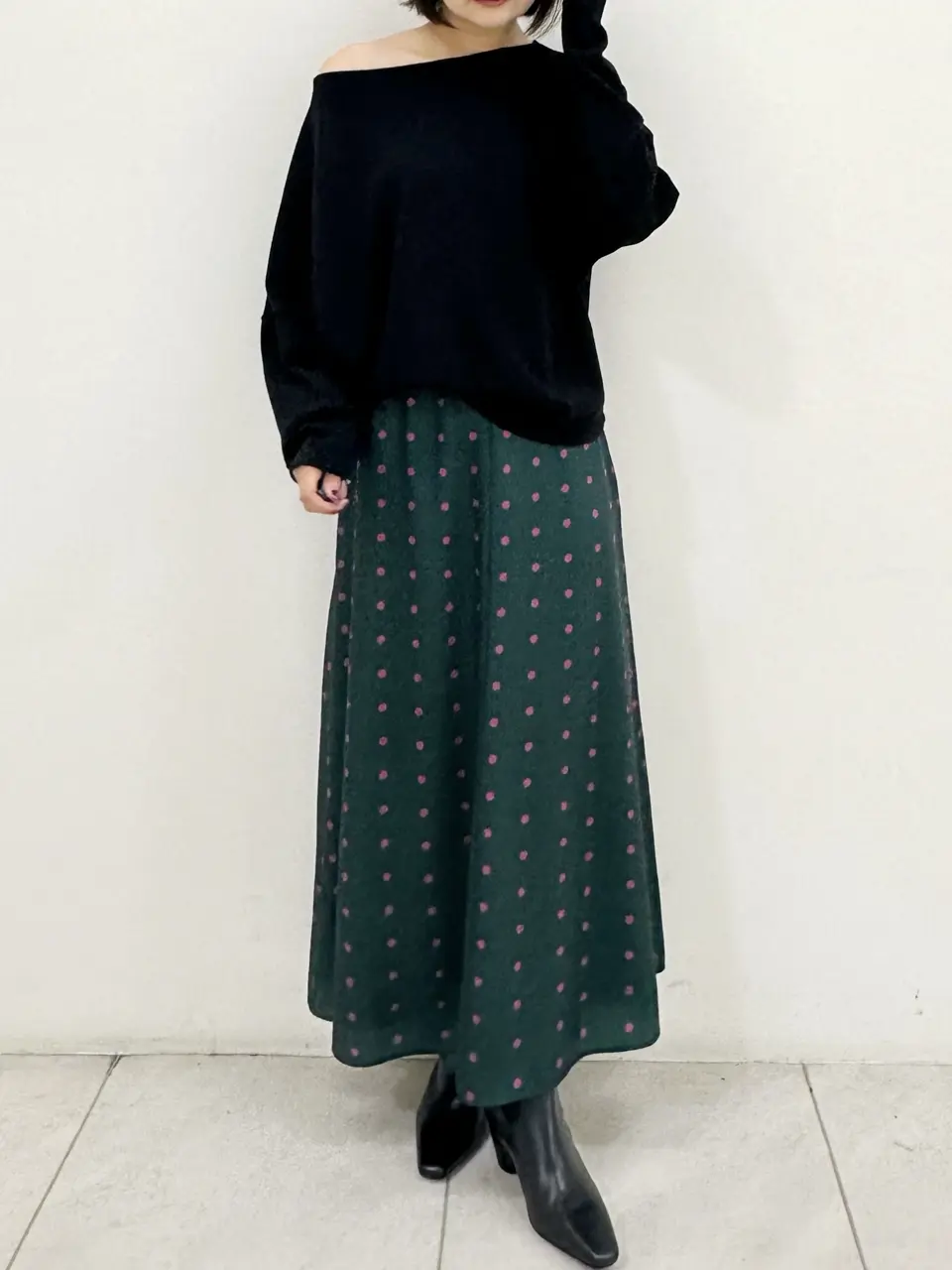 GRACE CONTINENTAL MORITA AI コーディネート画像