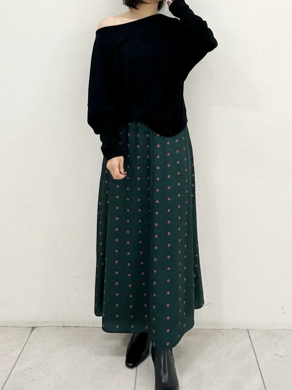 GRACE CONTINENTAL MORITA AI コーディネート画像