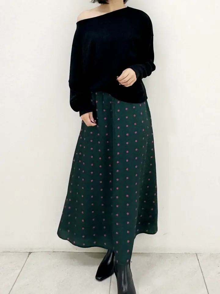 GRACE CONTINENTAL MORITA AI コーディネート画像