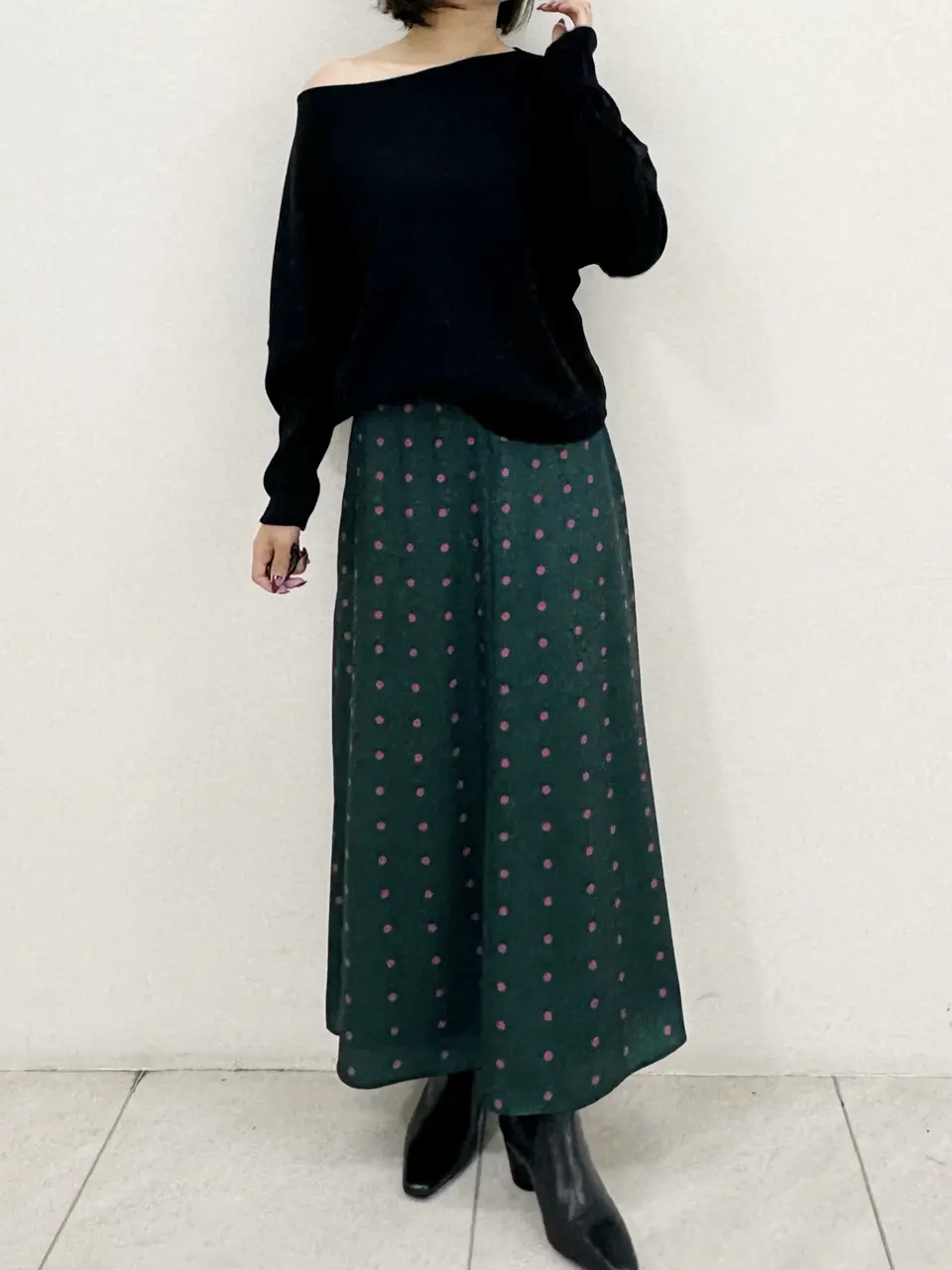 GRACE CONTINENTAL MORITA AI コーディネート画像