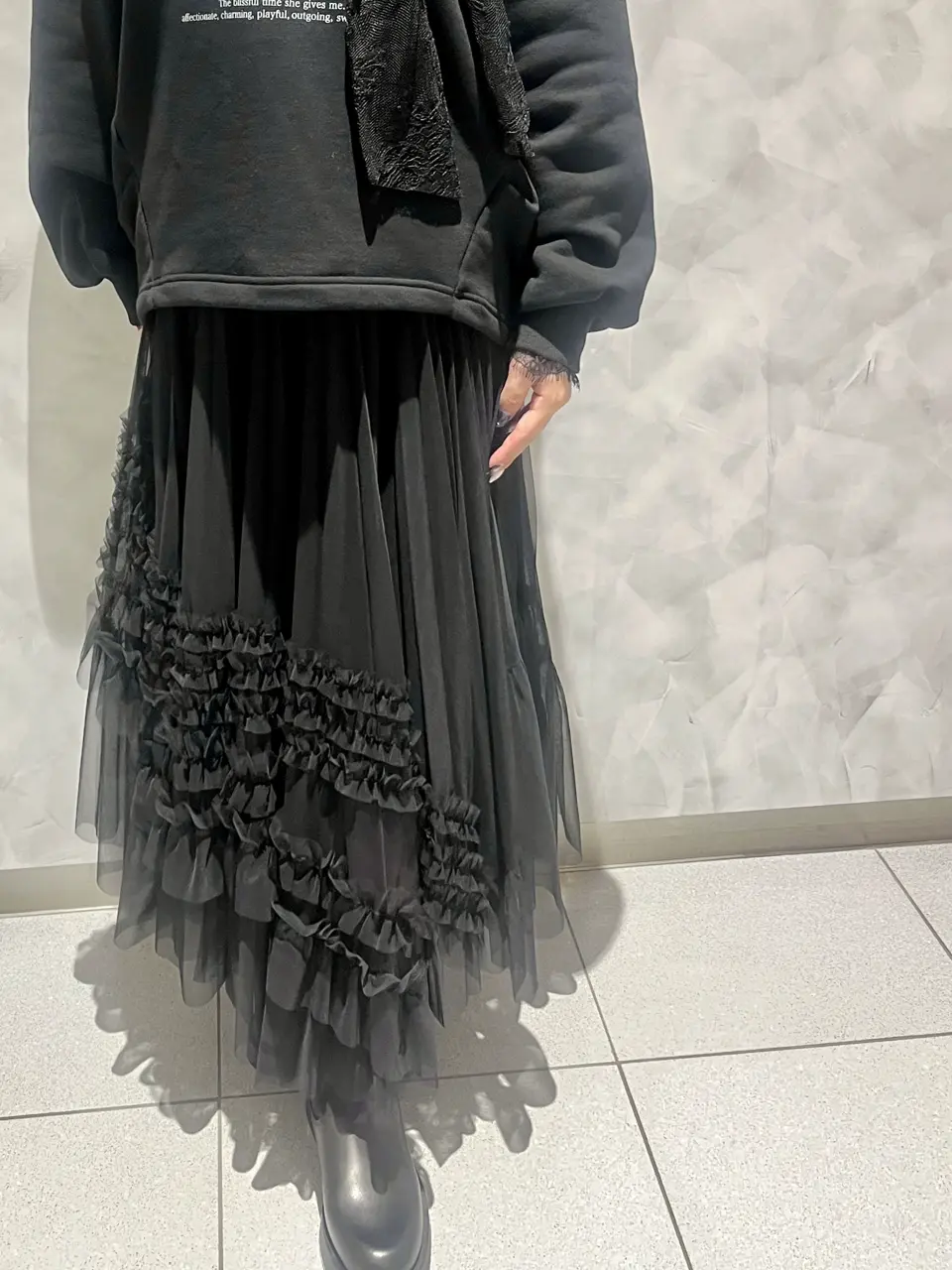 GRACE CONTINENTAL 根本　紗良 コーディネート画像