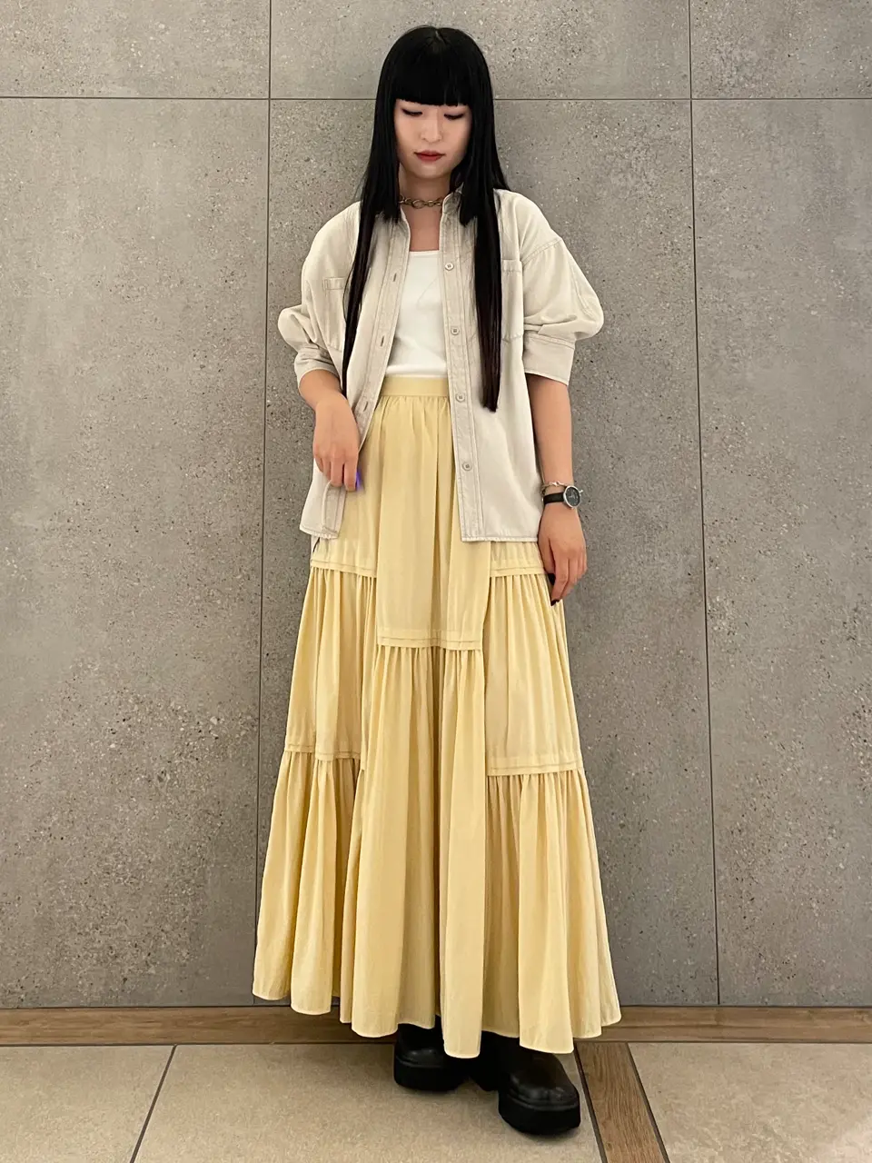 GRACE CONTINENTAL 清水　杏梨 コーディネート画像