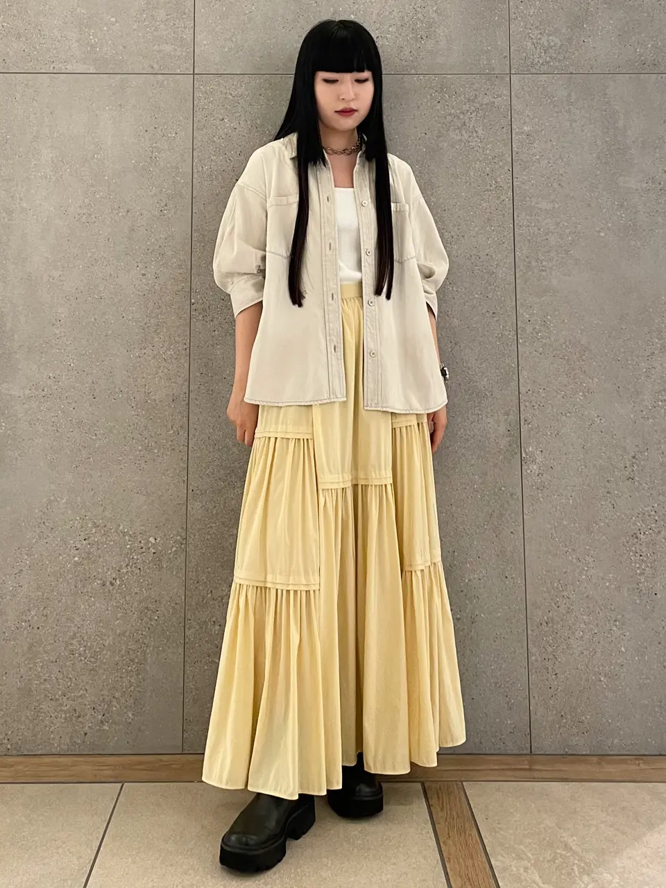 GRACE CONTINENTAL 清水　杏梨 コーディネート画像