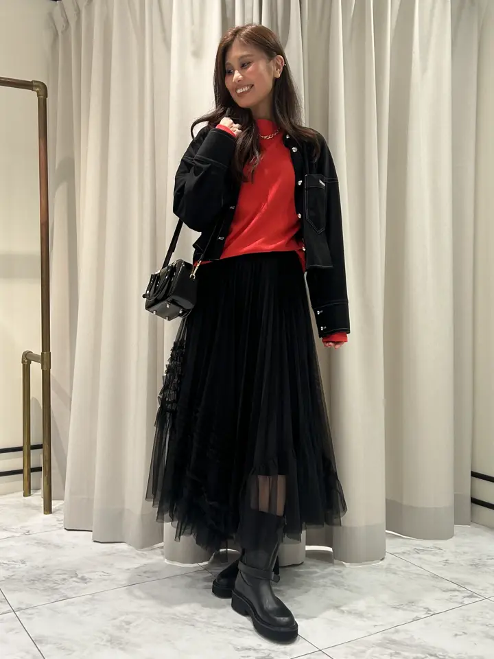 GRACE CONTINENTAL 志田　悠 コーディネート画像