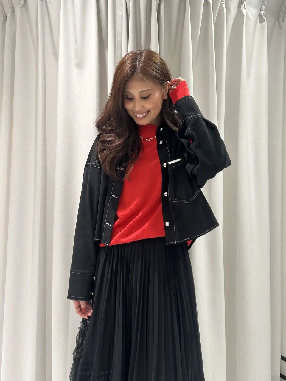 GRACE CONTINENTAL 志田　悠 コーディネート画像