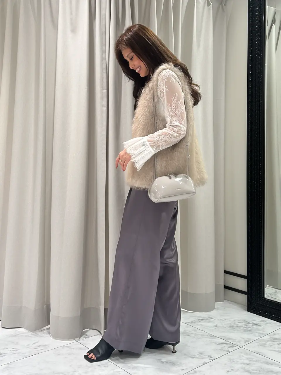 GRACE CONTINENTAL 志田　悠 コーディネート画像