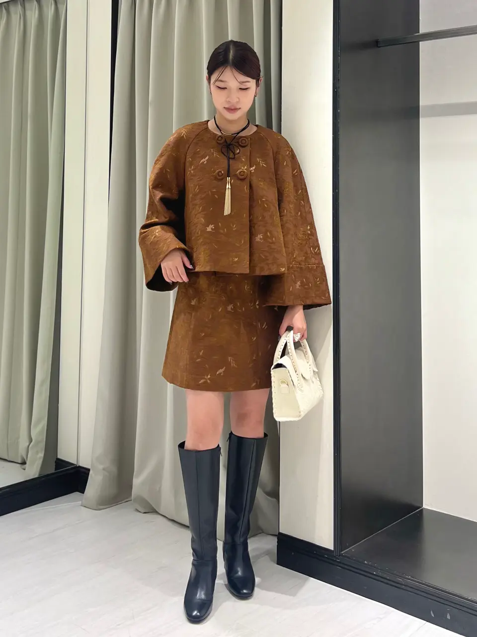 GRACE CONTINENTAL NORIA コーディネート画像