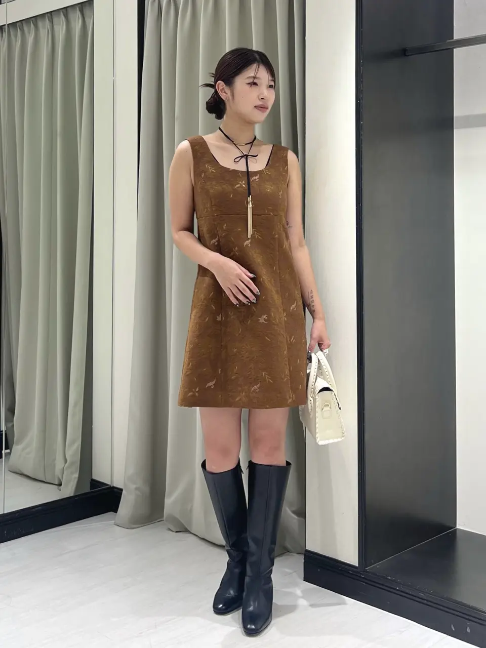 GRACE CONTINENTAL NORIA コーディネート画像