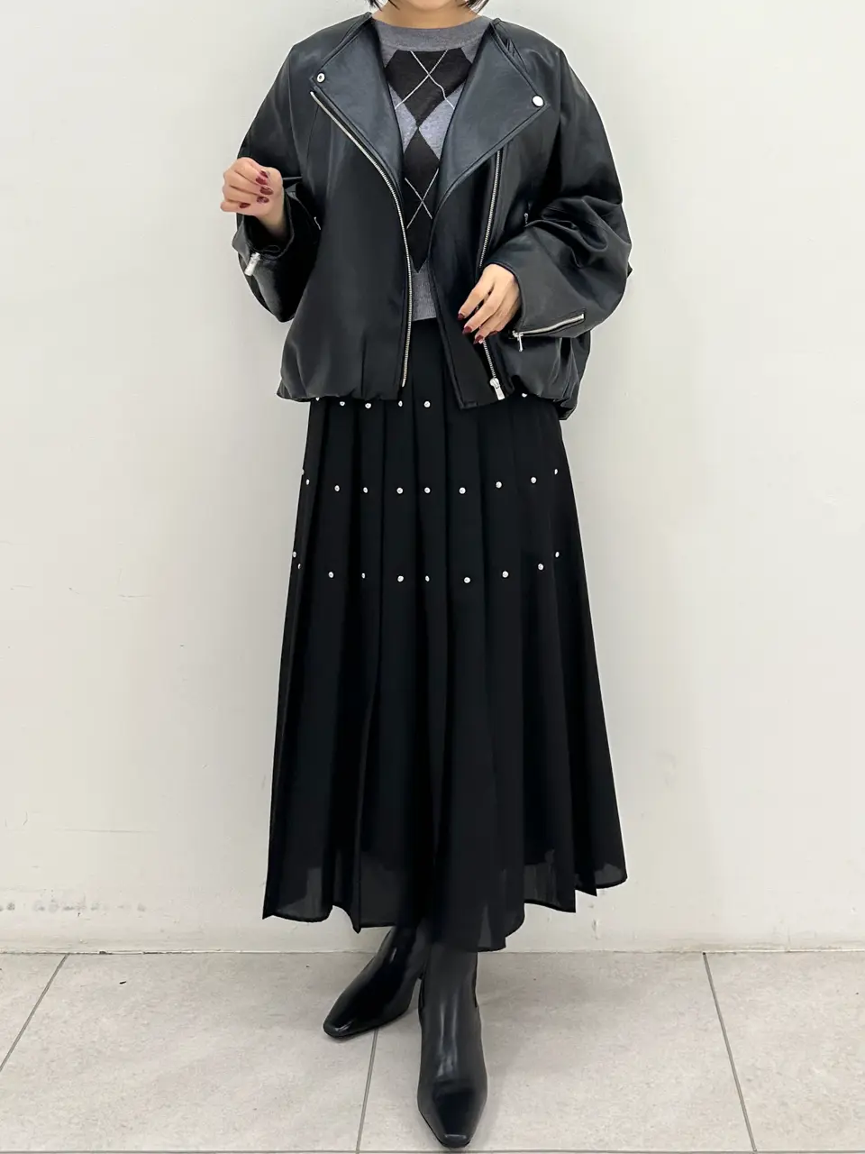 GRACE CONTINENTAL MORITA AI コーディネート画像