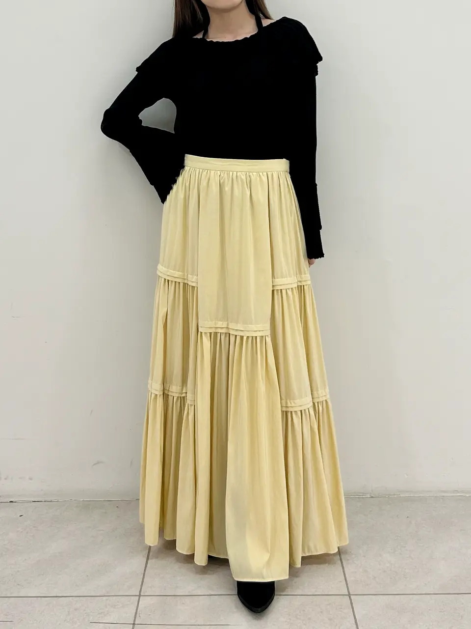 GRACE CONTINENTAL Miu Akamatsu コーディネート画像