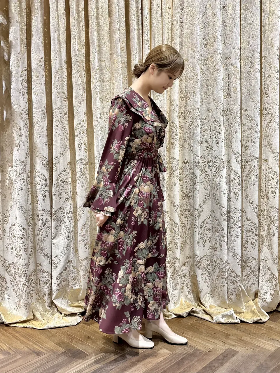 GRACE CONTINENTAL adachi miyuki コーディネート画像