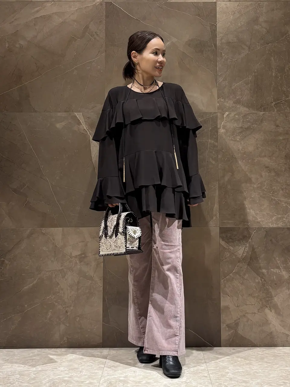 GRACE CONTINENTAL 穐山　香織 コーディネート画像