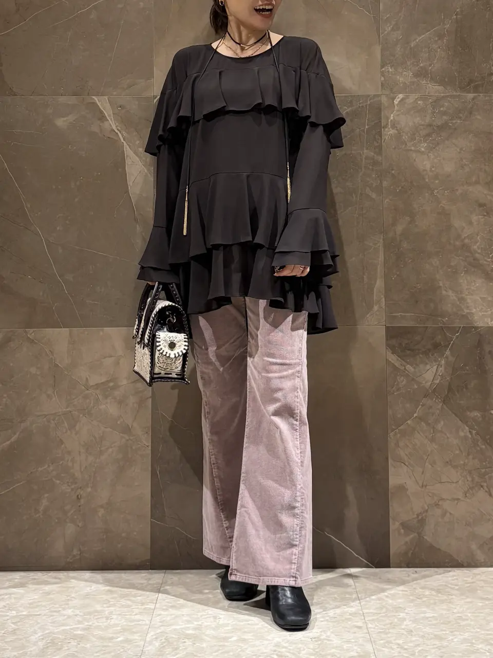 GRACE CONTINENTAL 穐山　香織 コーディネート画像