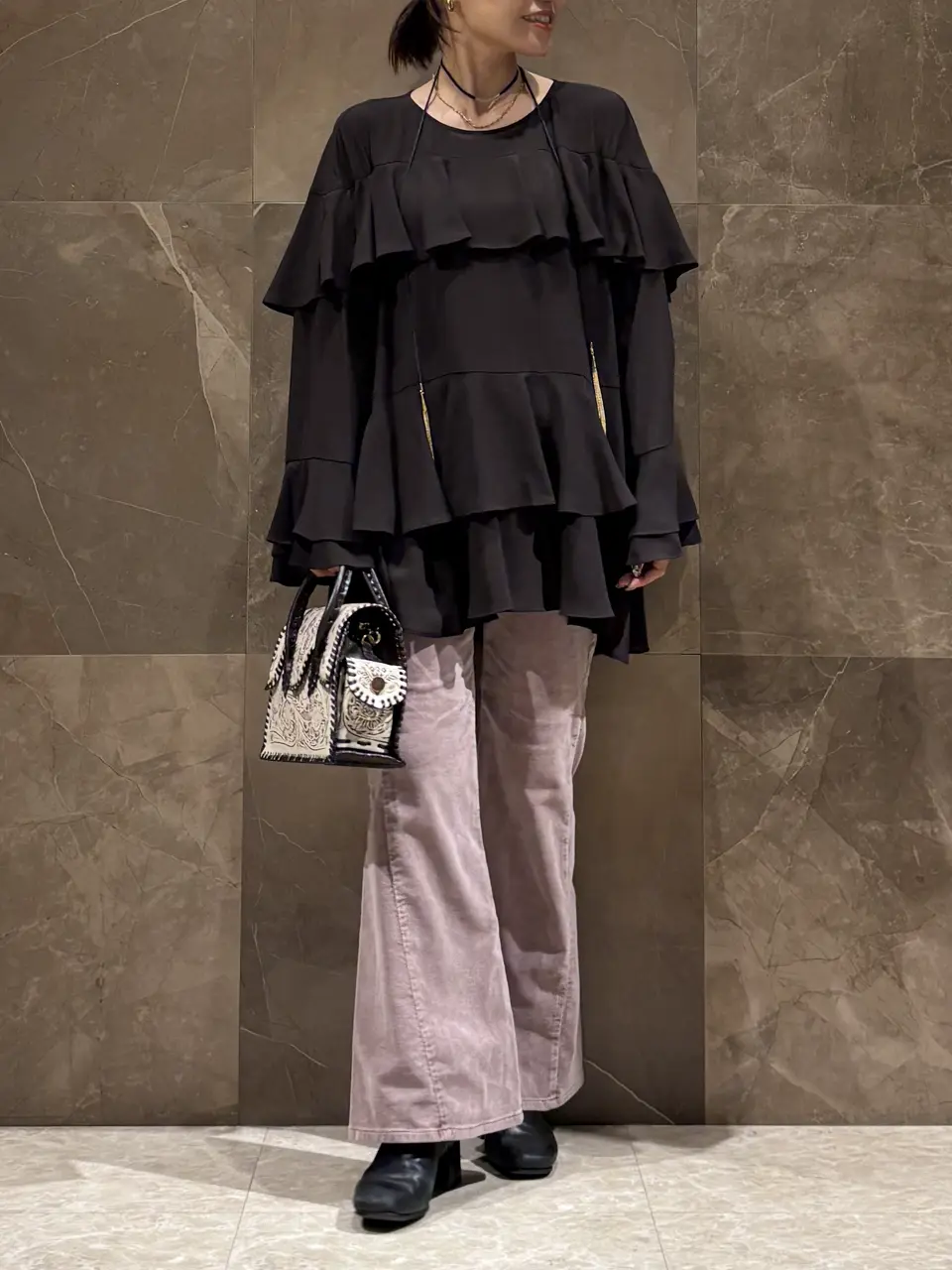 GRACE CONTINENTAL 穐山　香織 コーディネート画像