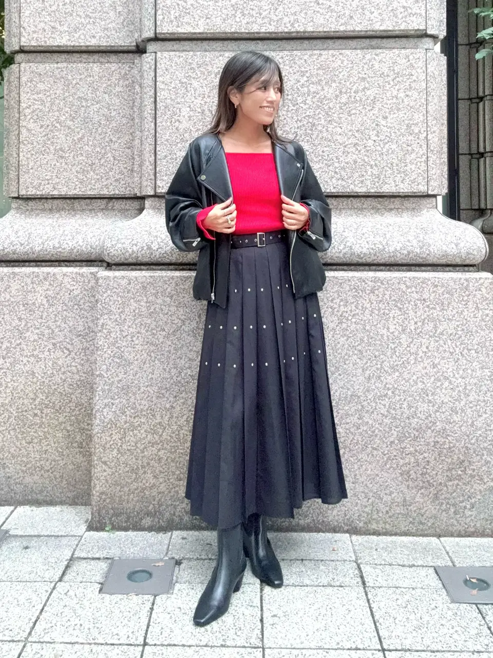 GRACE CONTINENTAL yukimi yonee コーディネート画像