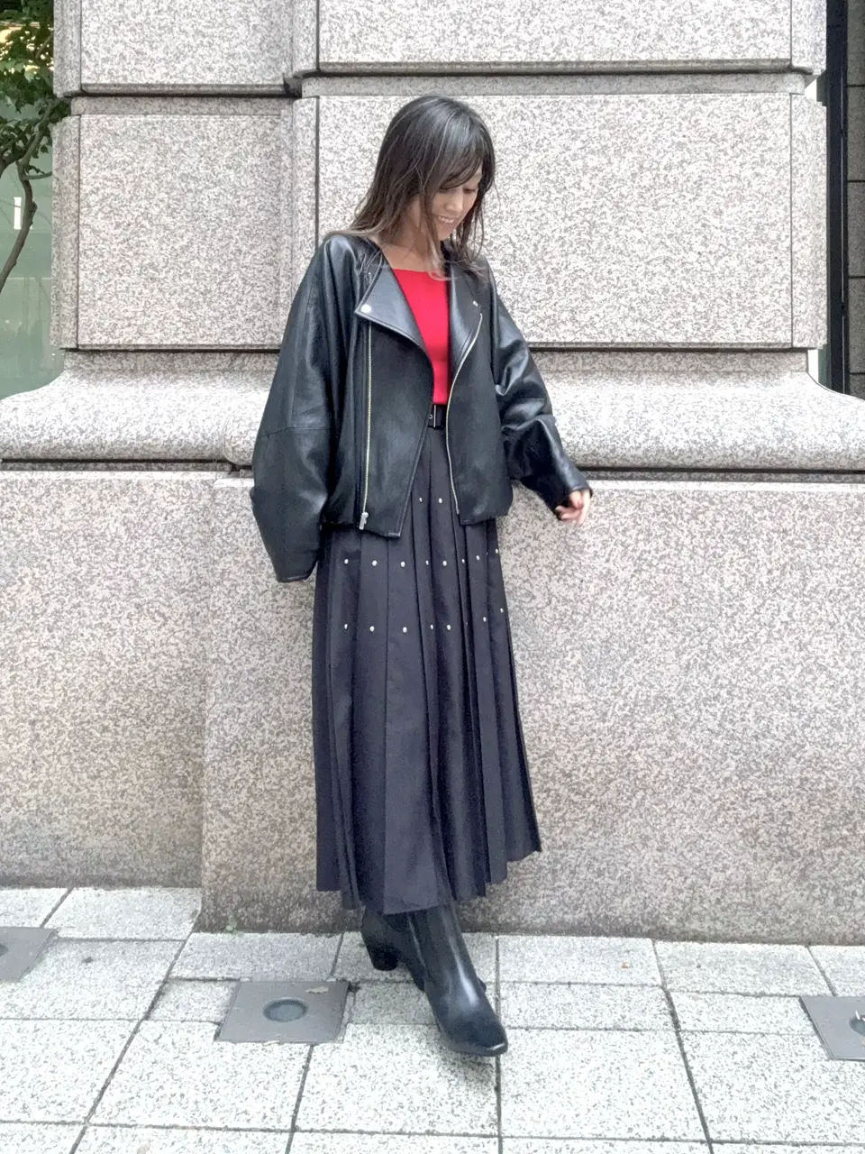 GRACE CONTINENTAL yukimi yonee コーディネート画像