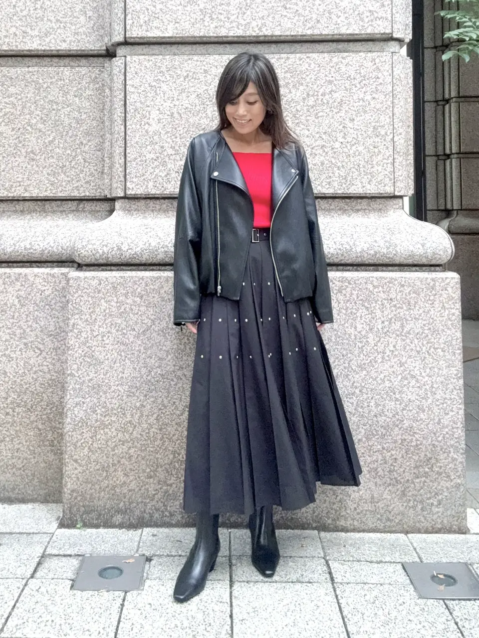 GRACE CONTINENTAL yukimi yonee コーディネート画像